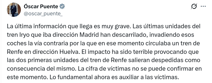 Info Óscar Puente