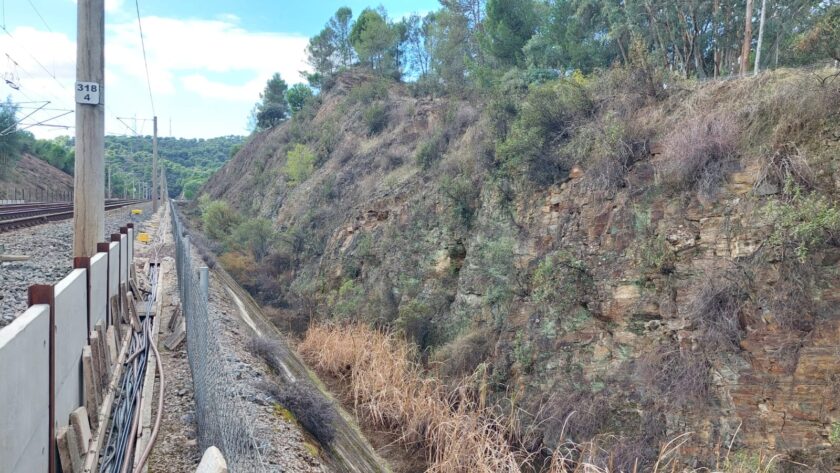 Terraplén accidente