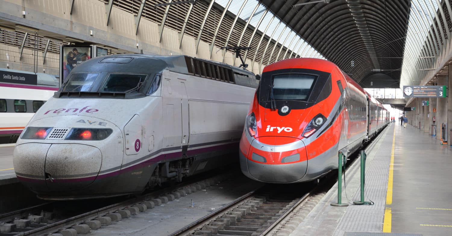 The Spanish high-speed train overtakes air travel, saving 513,000 tonnes of CO₂