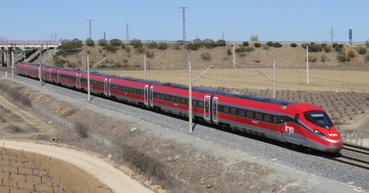 Iryo imposes temporary layoff at its Málaga base