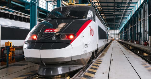 First TGV Réseau refurbished under the O2D programme. © AURORE BARRON-SNCF.