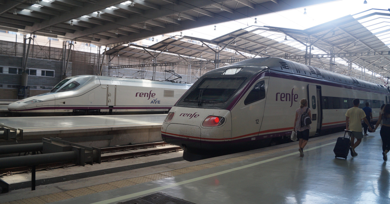 La alta velocidad entre Antequera y Málaga, interrumpida hasta el 1 de marzo