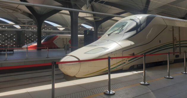 Talgo trains of the Haramain. © ADOBE STOCK.