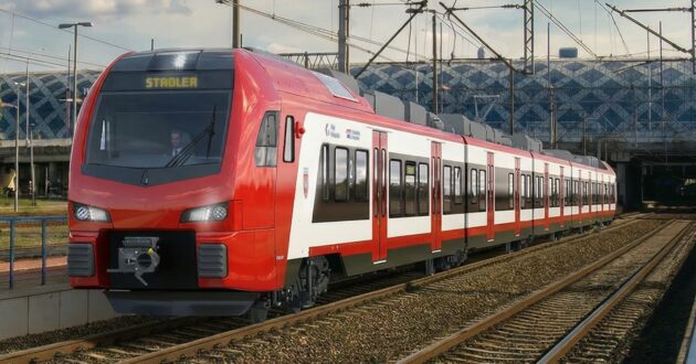 Computer design of the trains that Stadler will manufacture for the voivodeship of Wielkopolska. © STADLER.