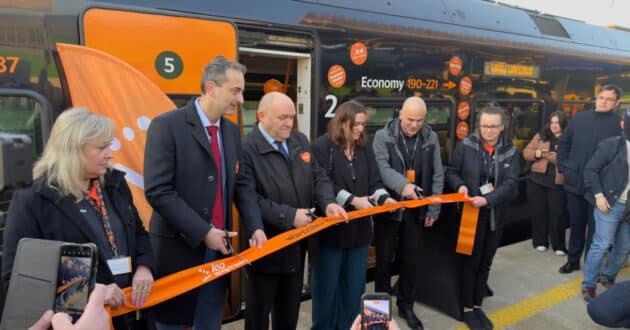 Inauguración de la ruta Varsovia-Cracovia. © LEO EXPRESS.