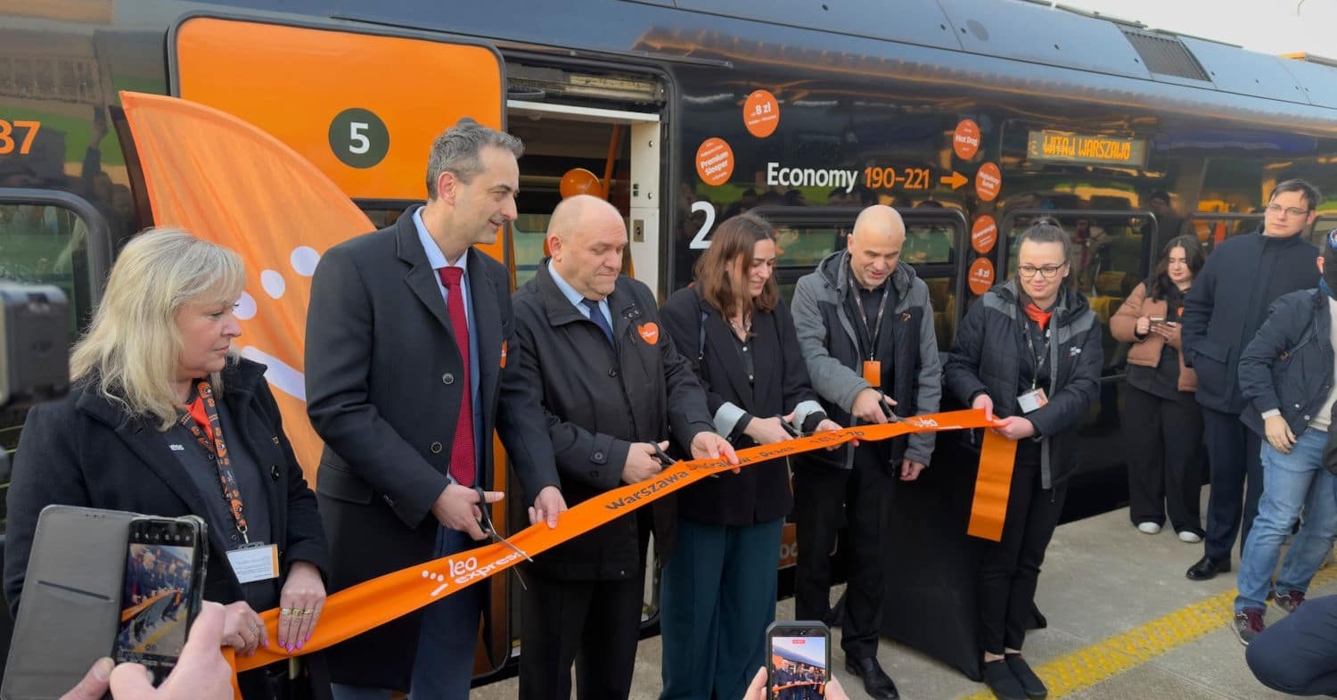 Leo Express launches Kraków–Warsaw route