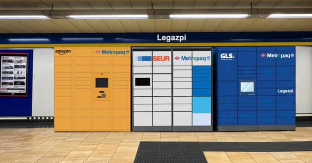 Image of the Metropaq ticket offices at Legazpi station. © COMMUNITY OF MADRID.