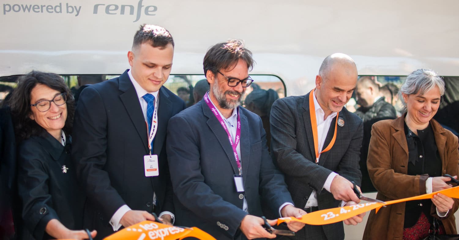 Renfe y Leo Express inauguran la ruta Praga-Bratislava y presentan los Talgo VI