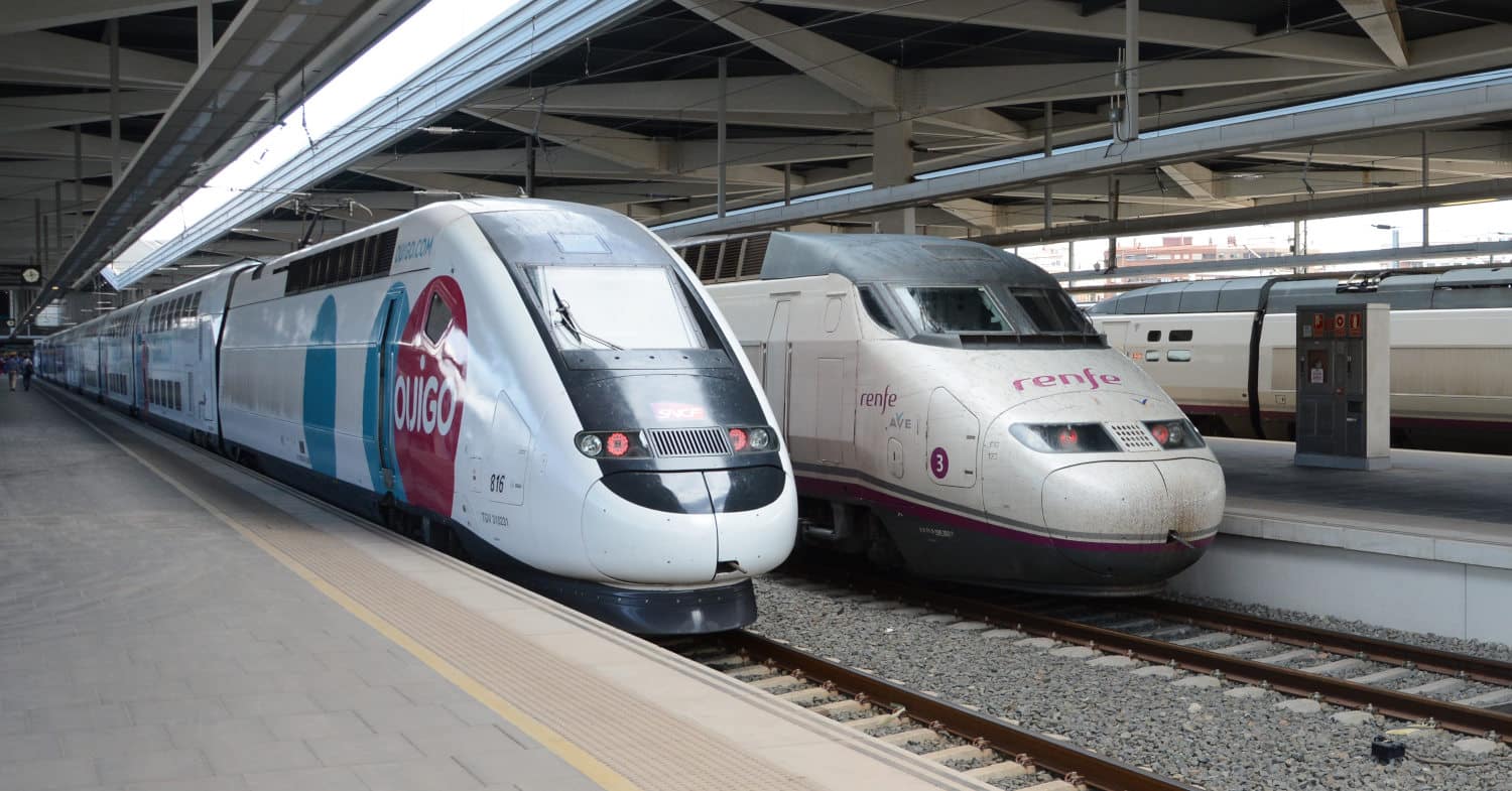 High-speed rail fares in Spain up to 52% lower than in 2019 this summer