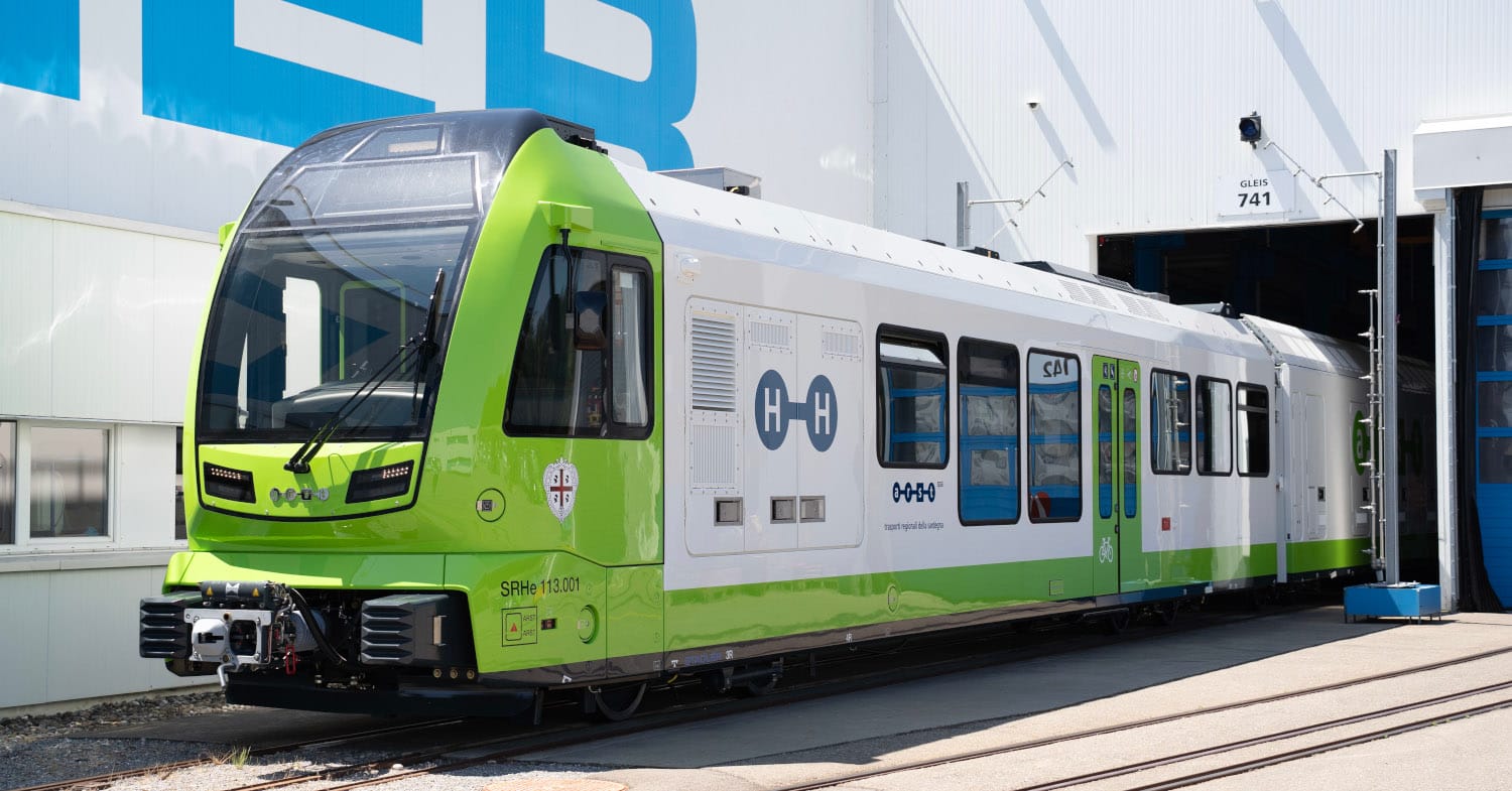 Stadler and ARST unveil world’s first hydrogen train for narrow gauge