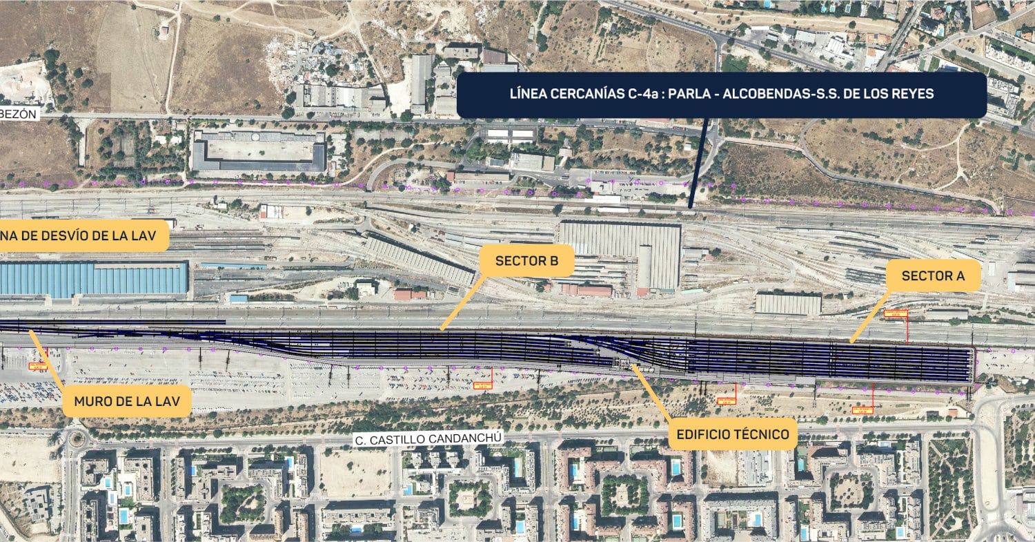 Estação técnica de Las Tablas adjudicada por €47 milhões para reforçar Chamartín