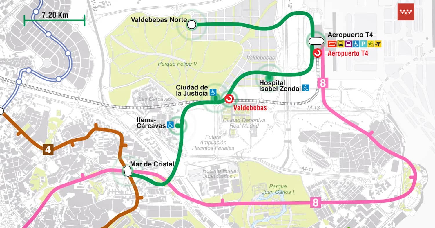 Autorizadas las obras de construcción del tramo Mar de Cristal-Valdebebas del metro de Madrid