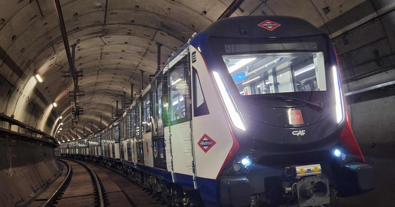 Testing of the 10,000 series begins on the Madrid Metro network