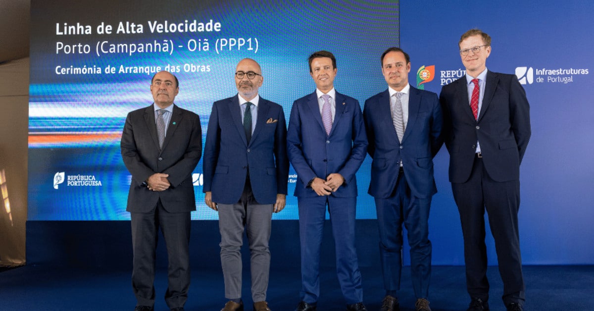 Comienzan las obras de la LAV Oporto-Lisboa